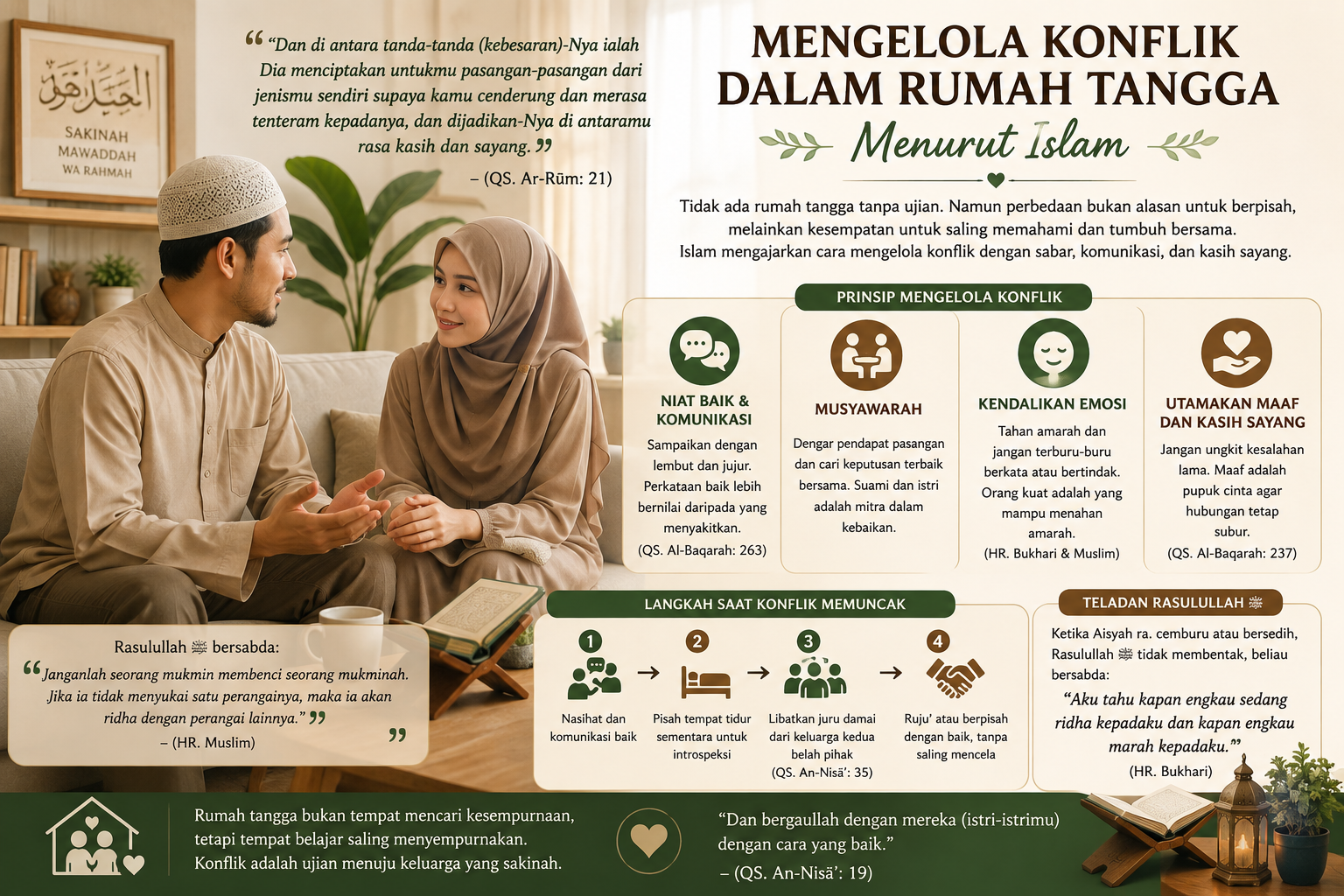 Manajemen Konflik Dalam Rumah Tangga